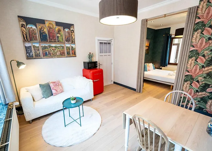 Huswell - Chic Studio With Garden In Central Ghent